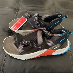 NEW Nike Oneonta Sandals Enamel Green Blk Cobblestone DJ6604-003 Men’s US Sz 11W